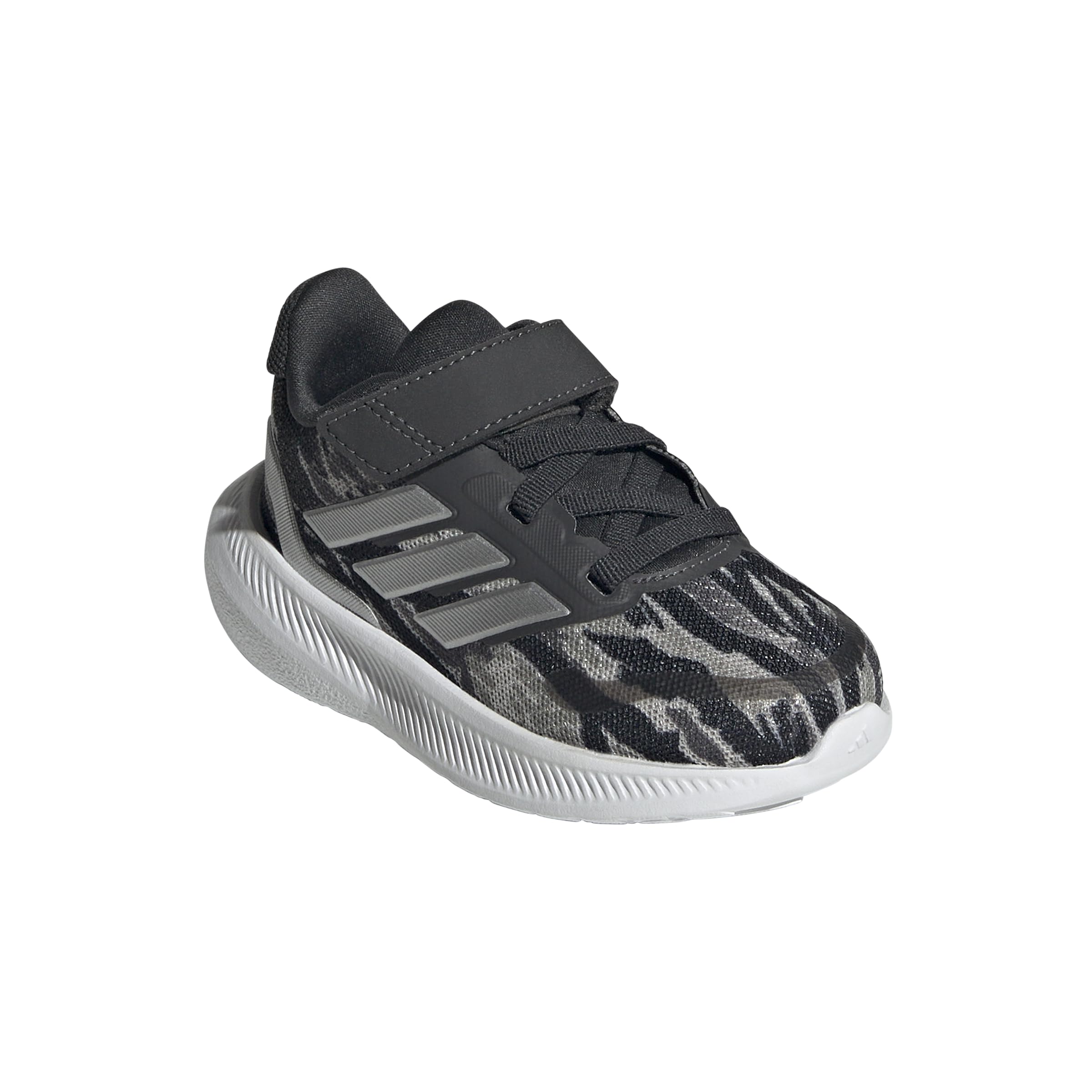 adidas Infant Boys Runfalcon 5 El Slip On Sneakers Shoes Casual - Black